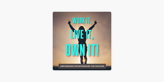 Tune In: Ksenia Mirella Jewellery Founder Featured on "Work it, Live it, Own it" Podcast!