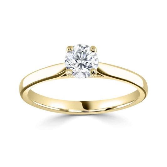 Classic- Brilliant Cut Solitaire - Ksenia Mirella Jewellery