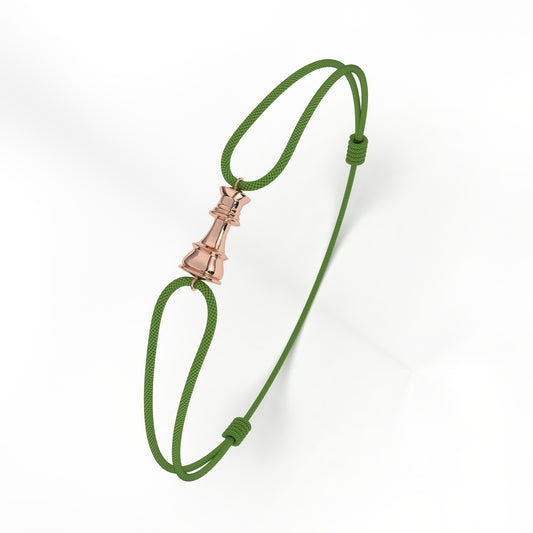 The Queen String Bracelet – Rose Gold - Ksenia Mirella Jewellery