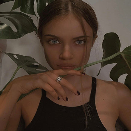 Xenia Tchoumi White Gold Ring