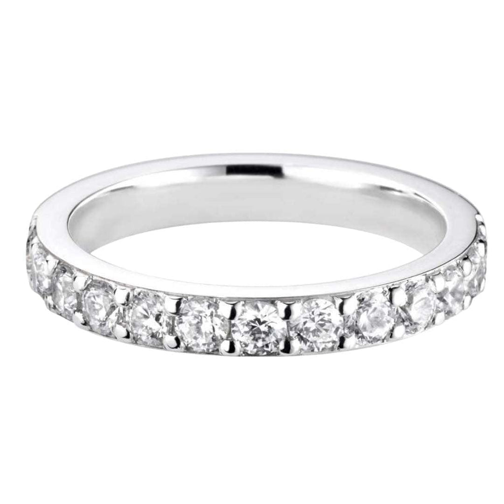 Classic- White Gold Diamond Ring - Ksenia Mirella Jewellery 