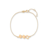 Geo - Yellow Gold Bracelet - Ksenia Mirella Jewellery 