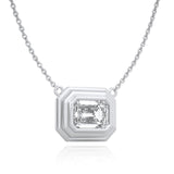 Art Deco-White Gold Diamond Necklace - Ksenia Mirella Jewellery 