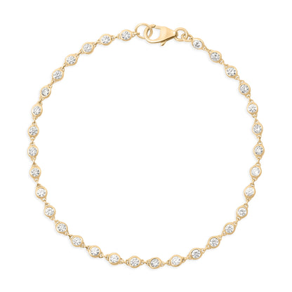 Regal Chain | Yellow Gold Diamond Bracelet
