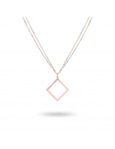 Geo - Rose Gold Necklace - Ksenia Mirella Jewellery 