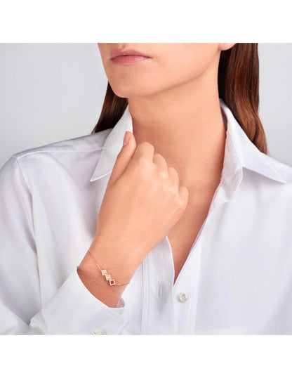 Geo - Yellow Gold Bracelet - Ksenia Mirella Jewellery 