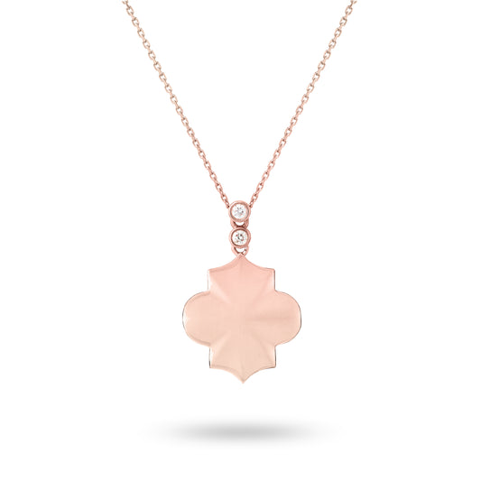 Regal - Rose Gold Necklace - Ksenia Mirella Jewellery 