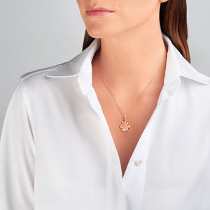 Regal - Rose Gold Necklace - Ksenia Mirella Jewellery 